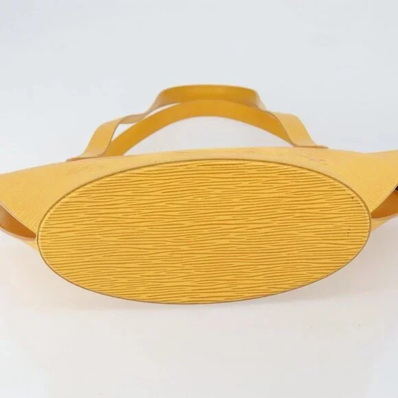 LOUIS VUITTON Epi Saint Jacques Poignees Long Bag Yellow - Picture 7 of 16